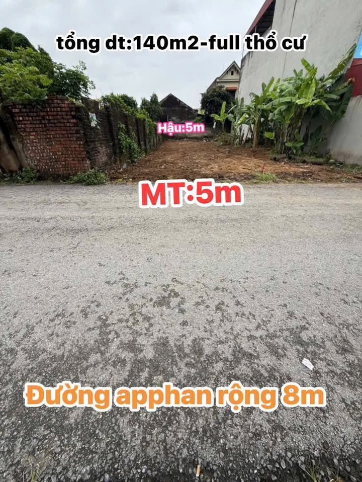 Đất nền trung tâm Hiệp Hoà 140m² giá 2 tỷ - Cơ hội đầu tư tuyệt vời!