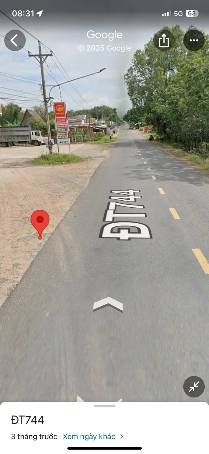 Đất nền ĐT 744, xã Định An, Dầu Tiếng 1400m² giá 3 tỷ - Đầu tư sinh lời ngay!