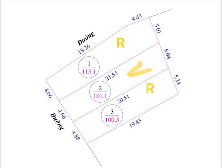 Đất nền Nghi Phong 100.1m² giá 2.2 tỷ - Vị trí thuận lợi gần Đại học Vinh!