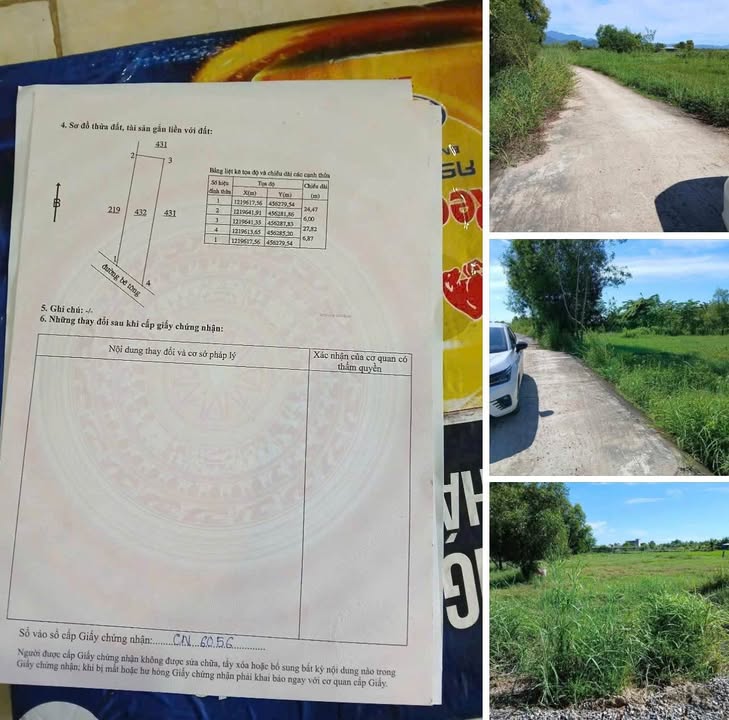 Đất thổ cư Hàm Liêm 156m² giá 269 triệu - Cơ hội đầu tư không thể bỏ lỡ!