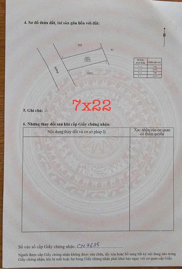 Đất nền Phước Tân Xuyên Mộc 154m² giá 1.05 tỷ - Cơ hội đầu tư tốt!