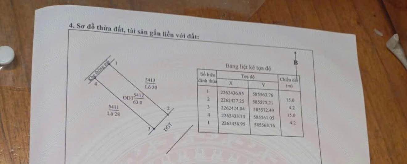 Đất nền Phú Xuân Thái Bình 63m² giá 2.1 tỷ - Chính chủ bán gấp!