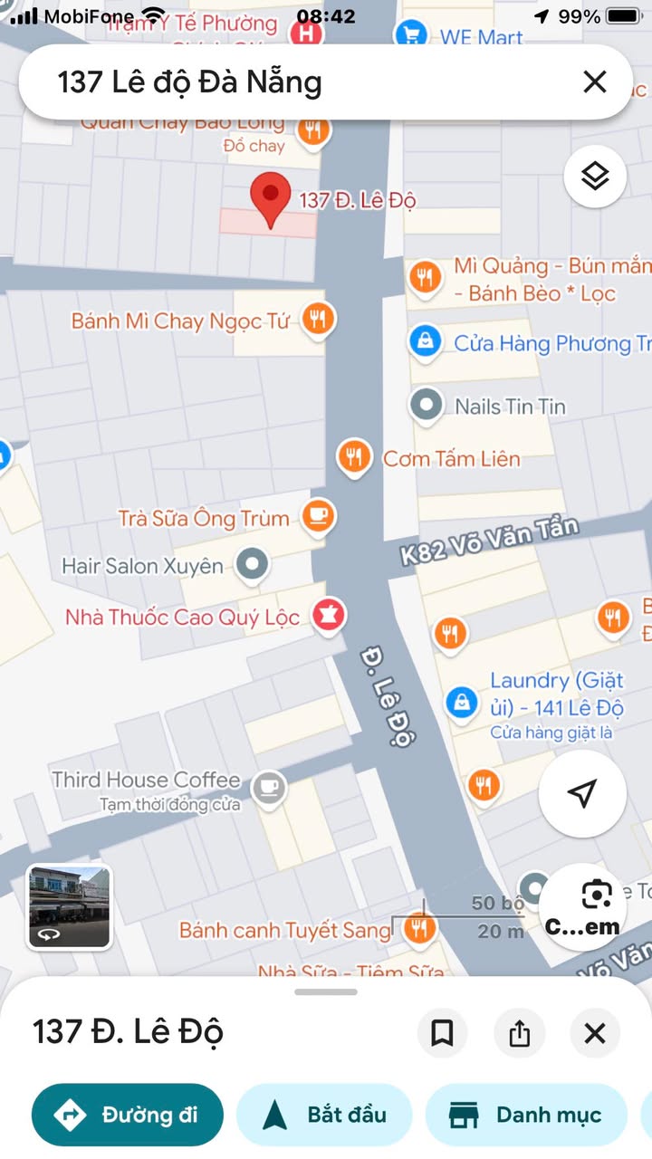 Nhà 3 tầng đường Lê Độ, Đà Nẵng 56m² giá 4.8 tỷ - Đầu tư sinh lời ngay!