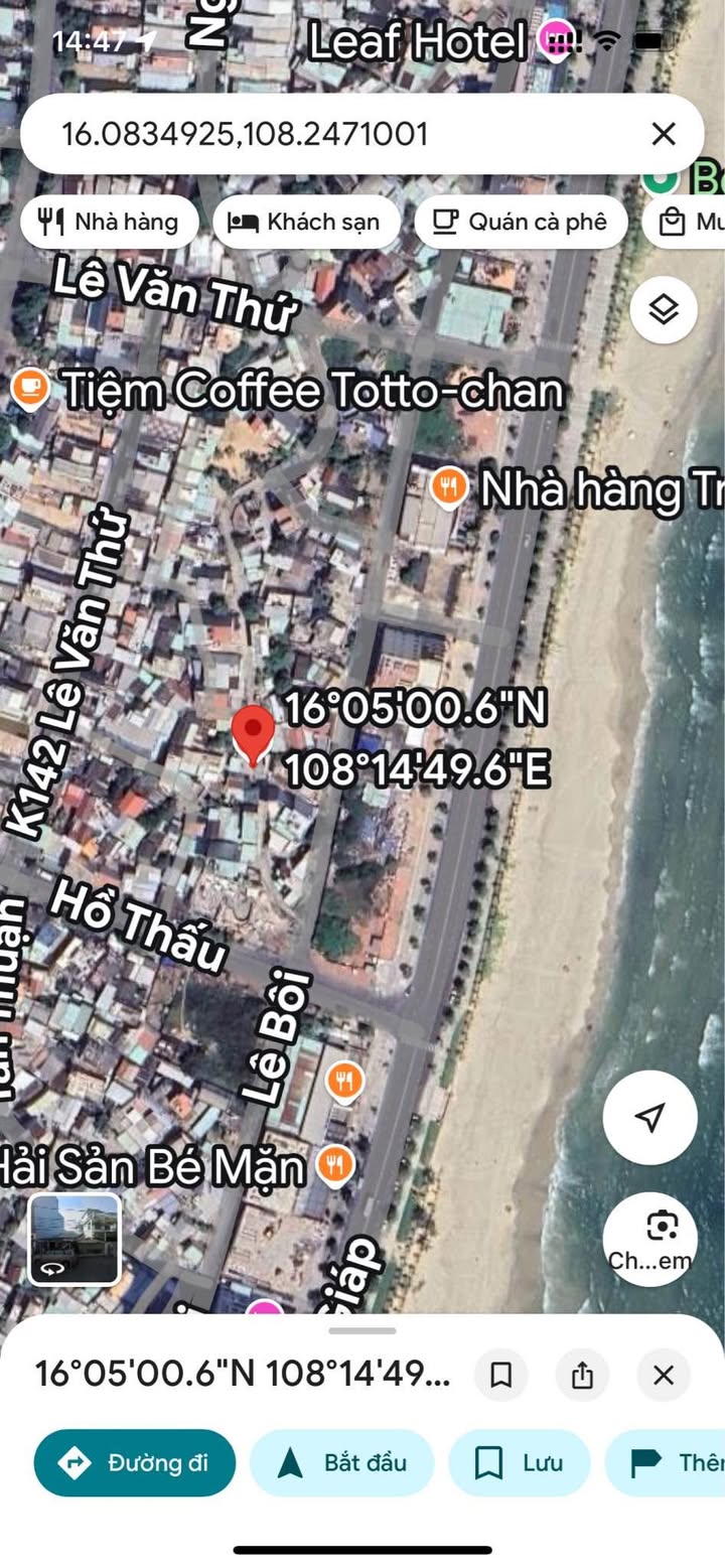 Đất đầu tư 3 mặt kiệt Lê Bôi, Sơn Trà, 106m² giá 6.4 tỷ - Cách biển chỉ 100m!