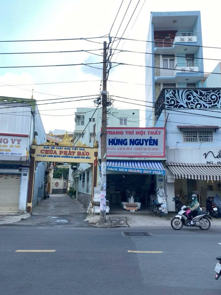 Nhà mặt tiền Lạc Long Quân, Tân Bình 276m², giá 45 tỷ - Đầu tư sinh lời ngay!