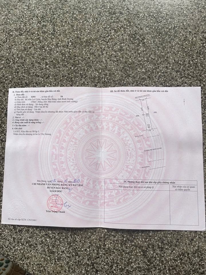 Đất Bàu Bàng 150m² giá thỏa thuận - Kinh doanh tự do, mặt tiền nhựa 22.5m!