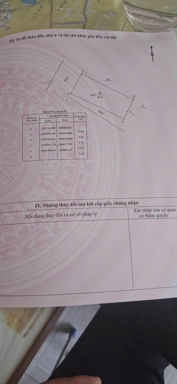 Đất thổ cư lô góc tổ 4 phường Hoàng Diệu 64.6m² giá chỉ 2 tỷ - Cơ hội đầu tư tuyệt vời!