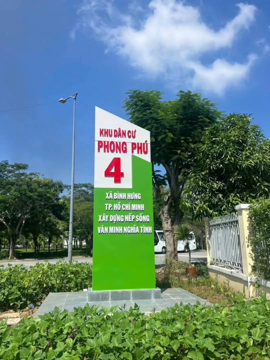 Đất Mặt Tiền Đường Tân Liêm, Bình Chánh 100m² giá 7.2 tỷ - Cơ hội đầu tư tuyệt vời!