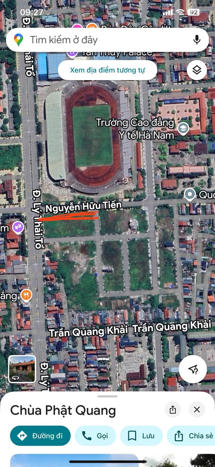 Đất nền mặt đường Nguyễn Hữu Tiến 108m² - Đầu tư sinh lời ngay trung tâm Phù Vân!