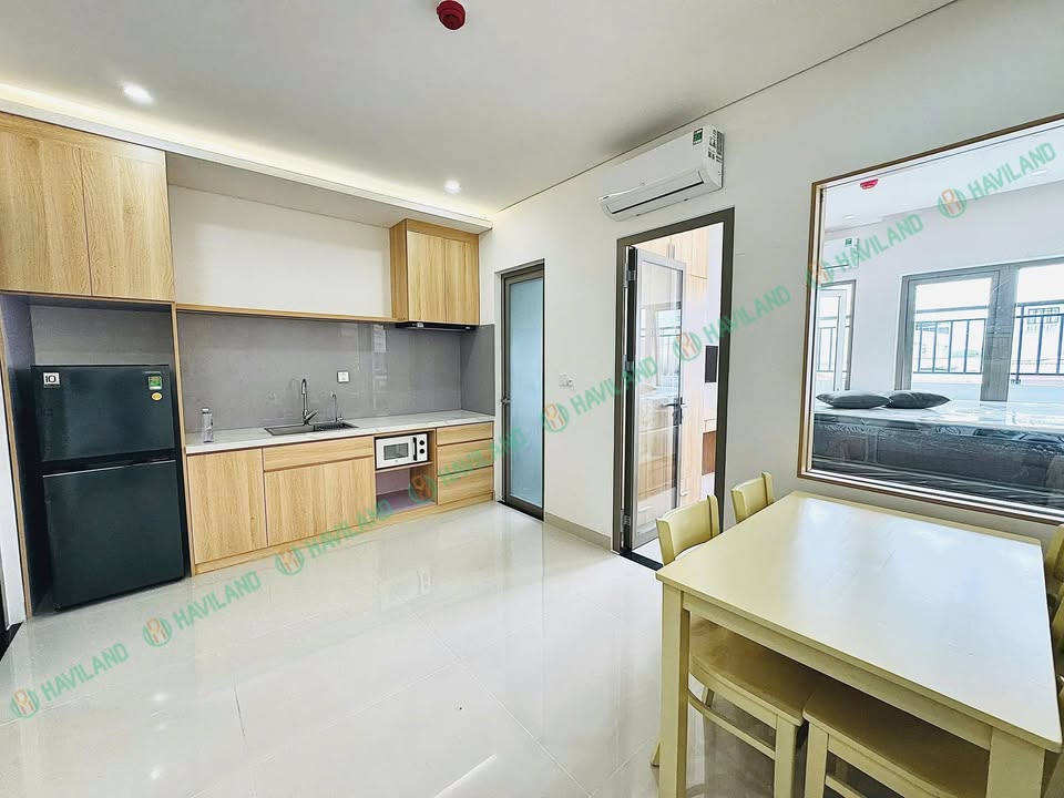 Căn hộ cho thuê đường Phan Tứ, Đà Nẵng 1PN chỉ 14 triệu - Full nội thất hiện đại!