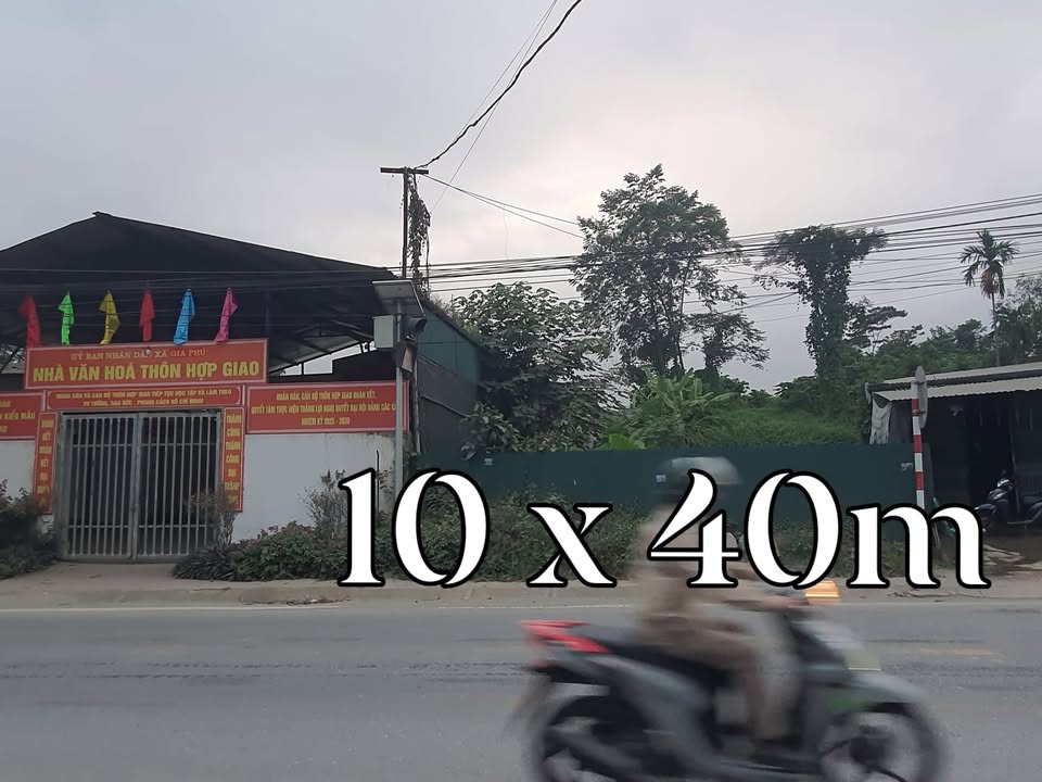 Đất thổ cư Bảo Thắng 400m² giá 2 tỷ - Mặt tiền 10m, kinh doanh sầm uất!
