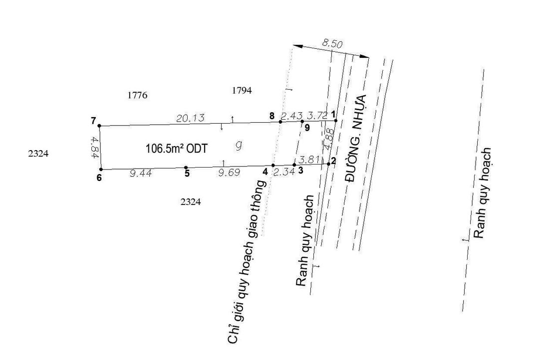 Đất mặt tiền Lê Văn Tách, An Bình 126m² giá 5.5 tỷ - Cơ hội đầu tư tuyệt vời!