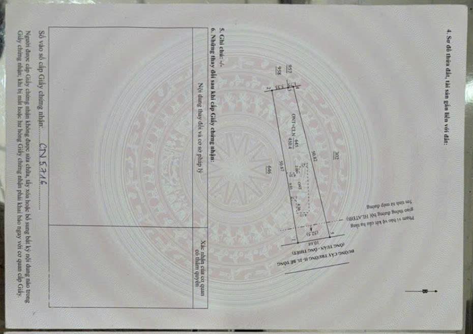 Nhà đẹp mặt tiền đường 21, Bàu Bàng 520m² giá 1.65 tỷ - Cơ hội đầu tư lý tưởng!