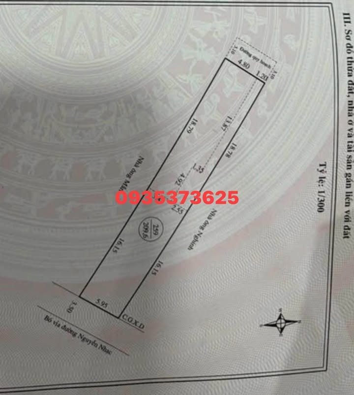 Nhà cấp 4 mặt tiền đường Nguyễn Nhạc, Quy Nhơn 210m² giá 13.5 tỷ - Cơ hội đầu tư tuyệt vời!