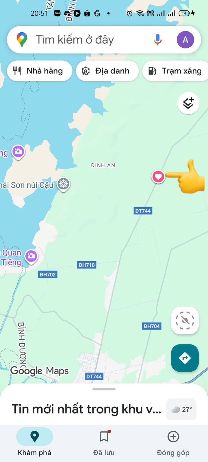 Đất nền ĐT744, Định Thành, Dầu Tiếng 1000m² - Sổ riêng, giá tốt cho đầu tư!