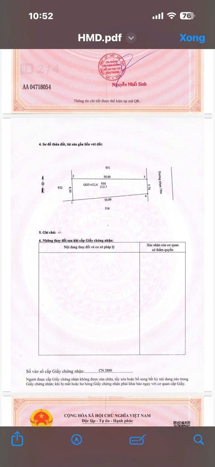 Đất nở hậu Hòa Thành, Tây Ninh 178m² giá 1.2 tỷ - Đón đầu cơ hội đầu tư!