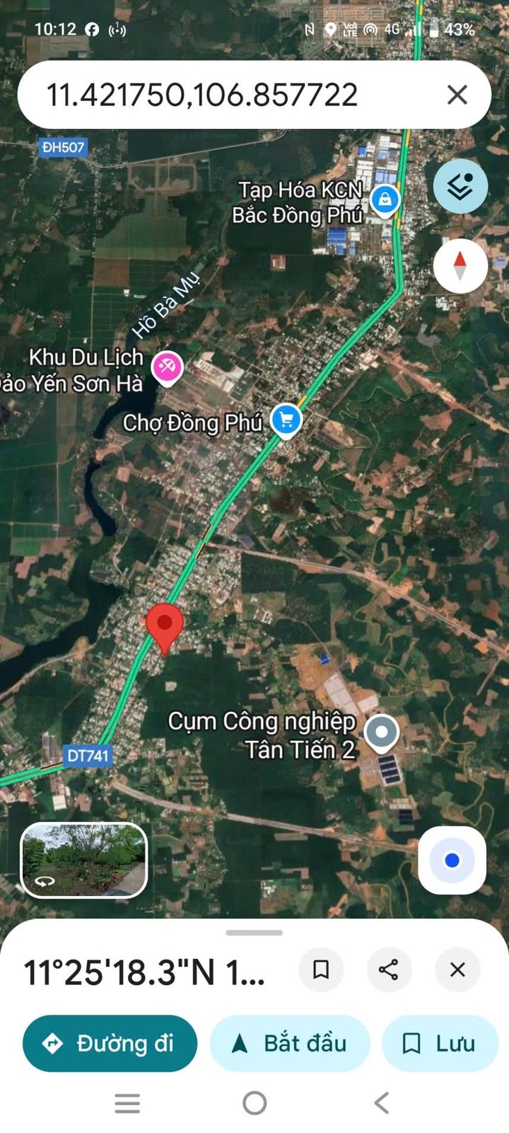 Đất nền Tân Tiến, Đồng Phú 690m² giá chỉ 1.85 tỷ - Cơ hội đầu tư tuyệt vời!