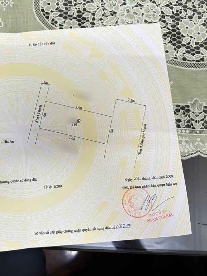 Bán lô đất biệt thự 16D Lê Hồng Phong Hải Phòng 119m² giá 14.875 tỷ - Khu dân cư văn minh