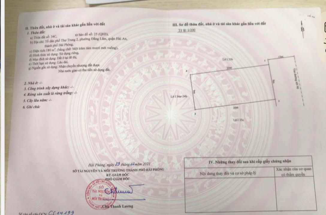 Đất nền mặt đường Thư Trung, Hải Phòng 9m² giá 65 triệu/m² - Đầu tư sinh lời cao!