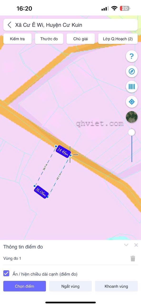 Đất nền Cư Ewi, Cư Kuin, Đắk Lắk 604m² giá chỉ 239 triệu - Cơ hội đầu tư tuyệt vời!