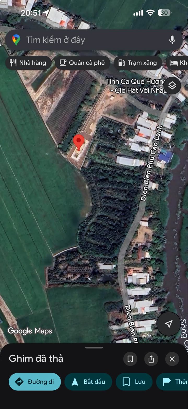 Đất Lúa 1242m² Phường Phương Trà - Nhà Cấp 4 Dọn Về Ngay Chỉ 1.8 Tỷ