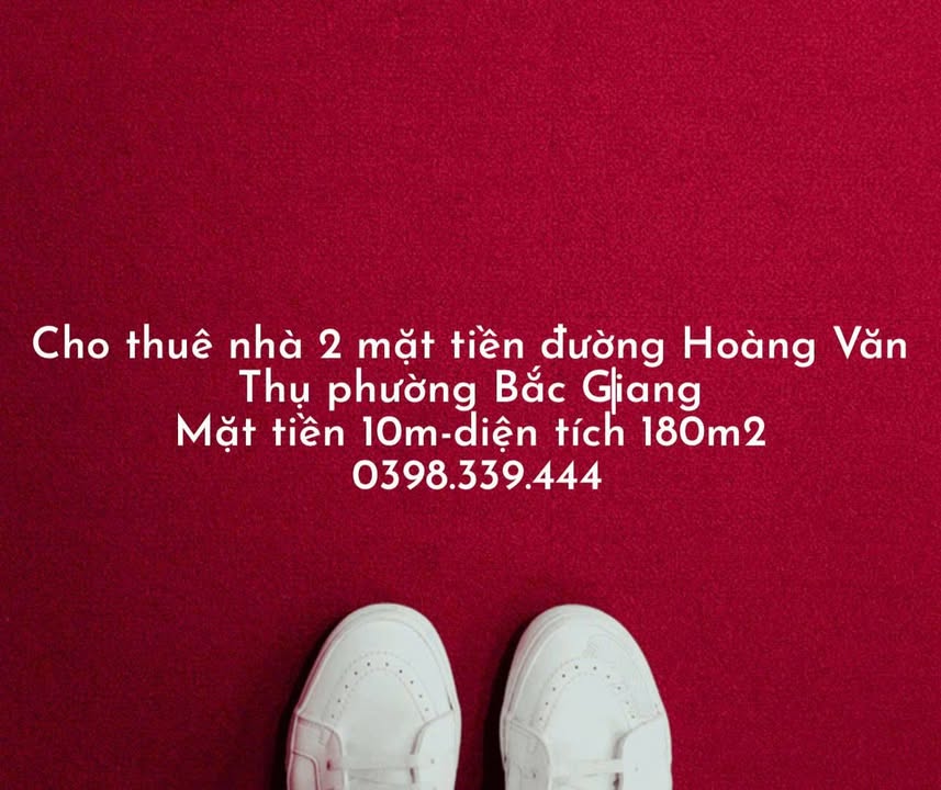 Cho thuê nhà mặt tiền đường Hoàng Văn Thụ 180m² - Giá thương lượng hấp dẫn!