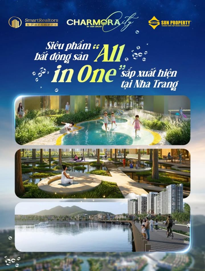 Dự án Charmora City Nha Trang 2,27 triệu m² - Đô thị Sponge City đẳng cấp