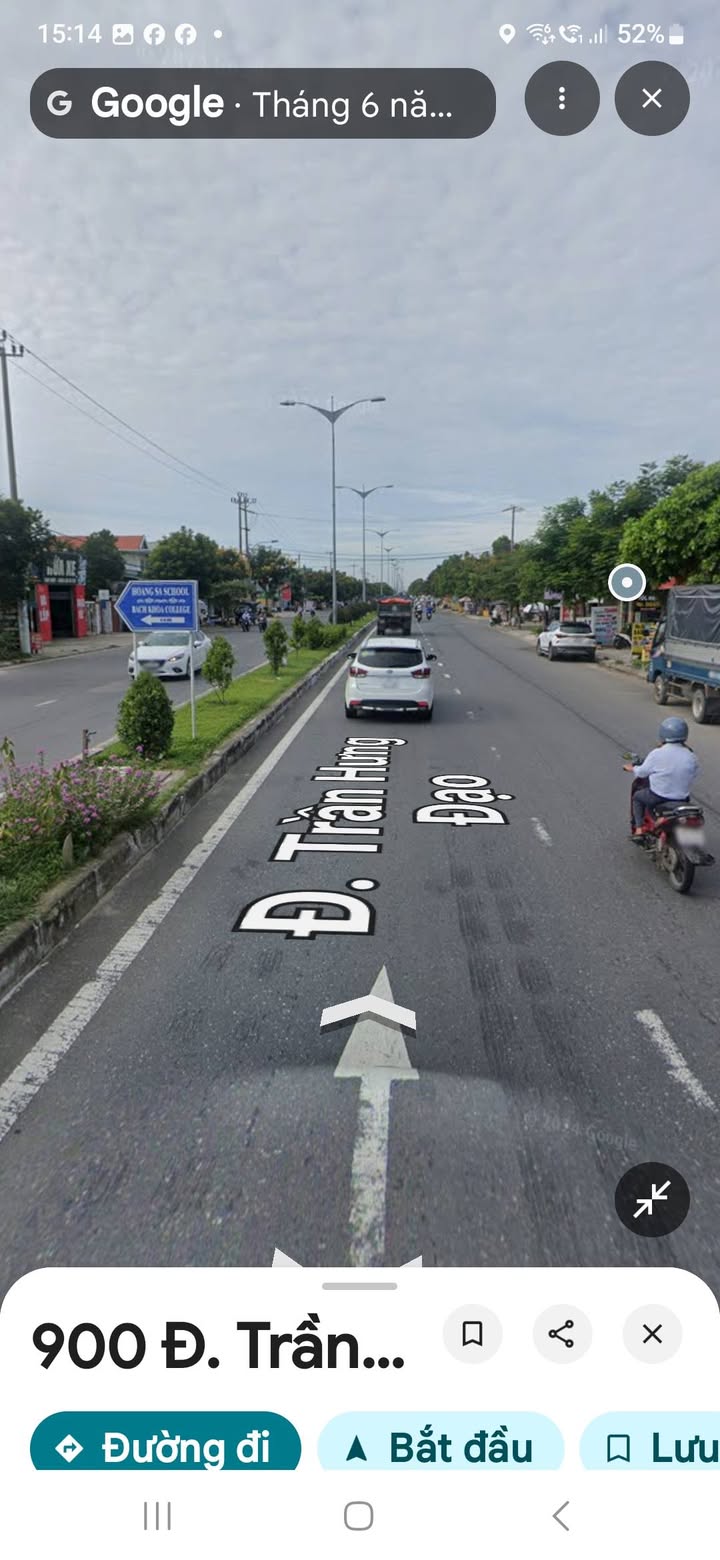 Đất mặt tiền Trần Hưng Đạo, Điện Ngọc 405m² giá 11.5 tỷ - Cơ hội đầu tư hiếm có!