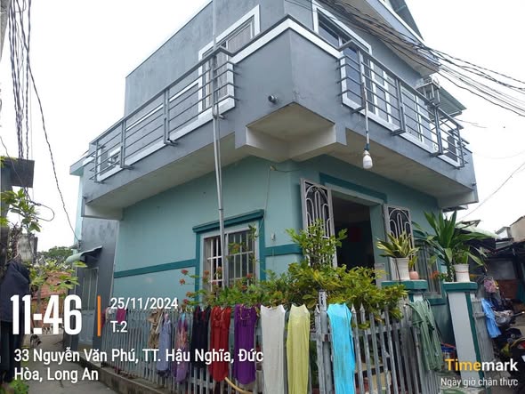 Nhà góc 2 mặt tiền Hậu Nghĩa 65m² giá 1.1 tỷ - Kinh doanh sầm uất!