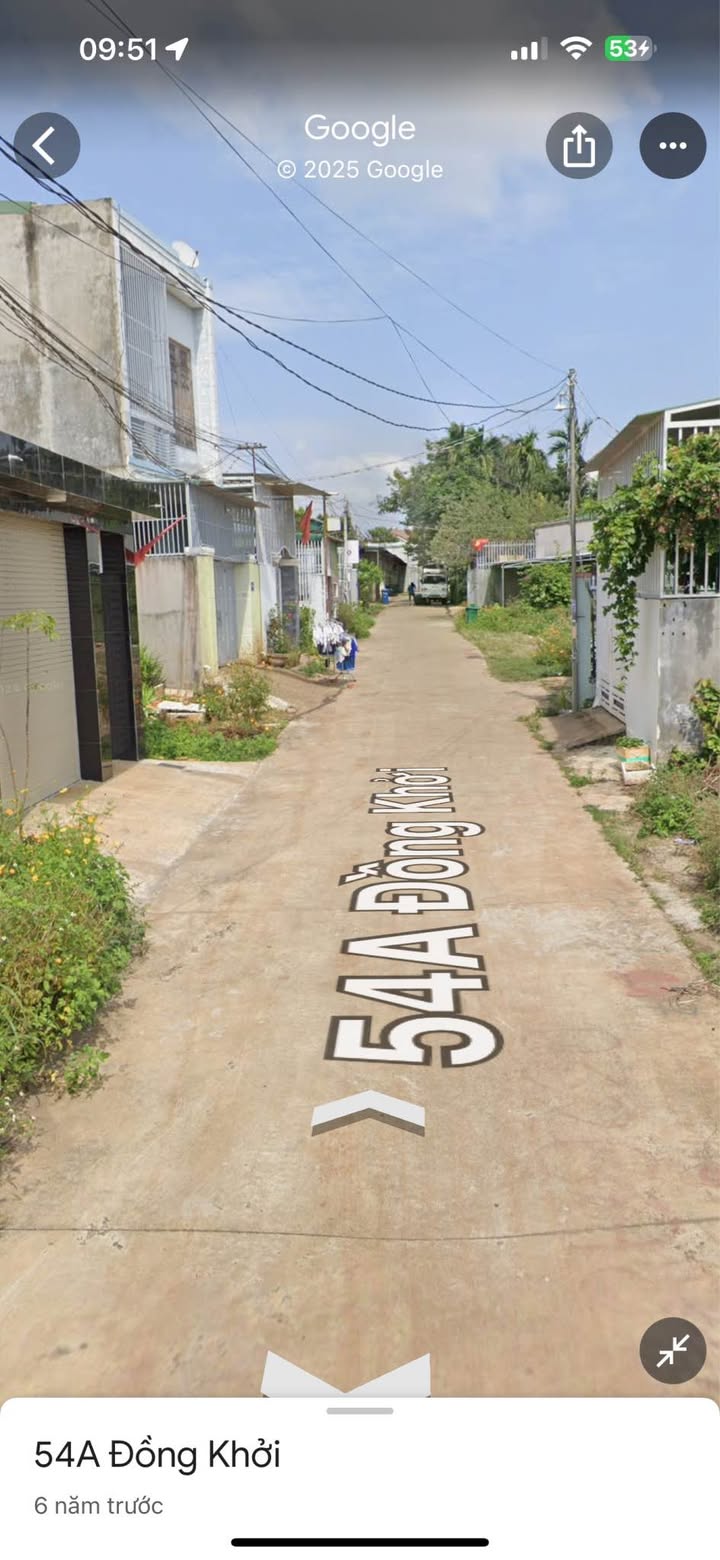 Đất hẻm 54 Đông Khởi Tân Lợi 144m² giá 3.95 tỷ - Đường thông ô tô tránh nhau thoải mái!