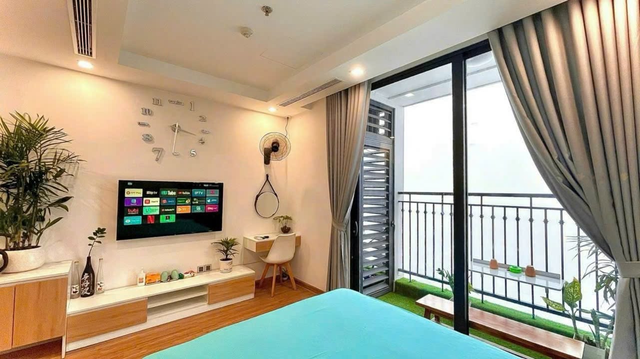 Căn hộ Vinhomes Green Bay Mễ Trì 40m² giá 8.5 triệu - Nội thất full xịn, view thoáng!