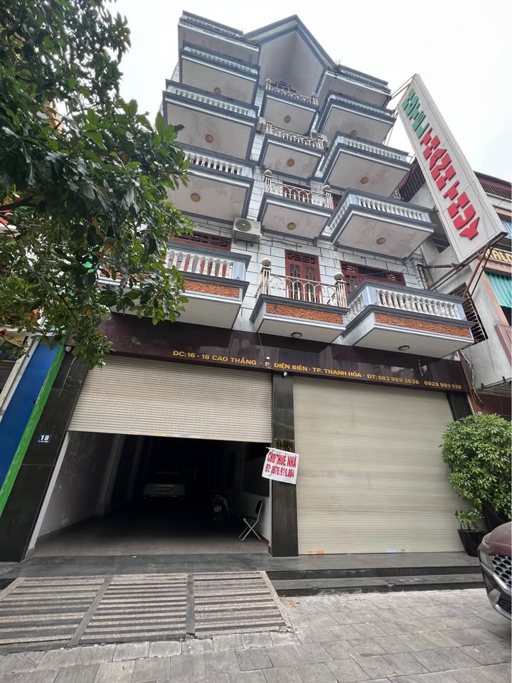 Cho thuê toà nhà 300m² tại 16 Cao Thắng, TP Thanh Hóa - Đầy đủ tiện ích, vào làm ngay!