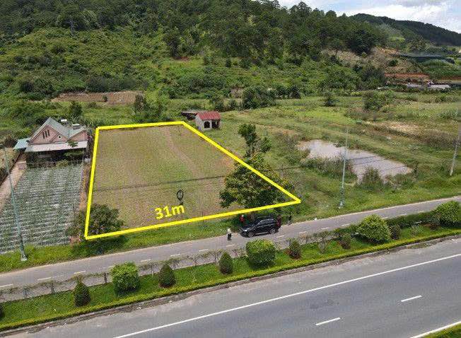 Đất nền 2361m² mặt tiền Quốc lộ 20, xã Hiệp An, Đức Trọng - Giá chỉ 33.6 tỷ!