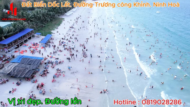 Đất mặt biển đường Trương Công Khỉnh, Ninh Hòa 213m² chỉ 2.13 tỷ - Cơ hội đầu tư hấp dẫn!