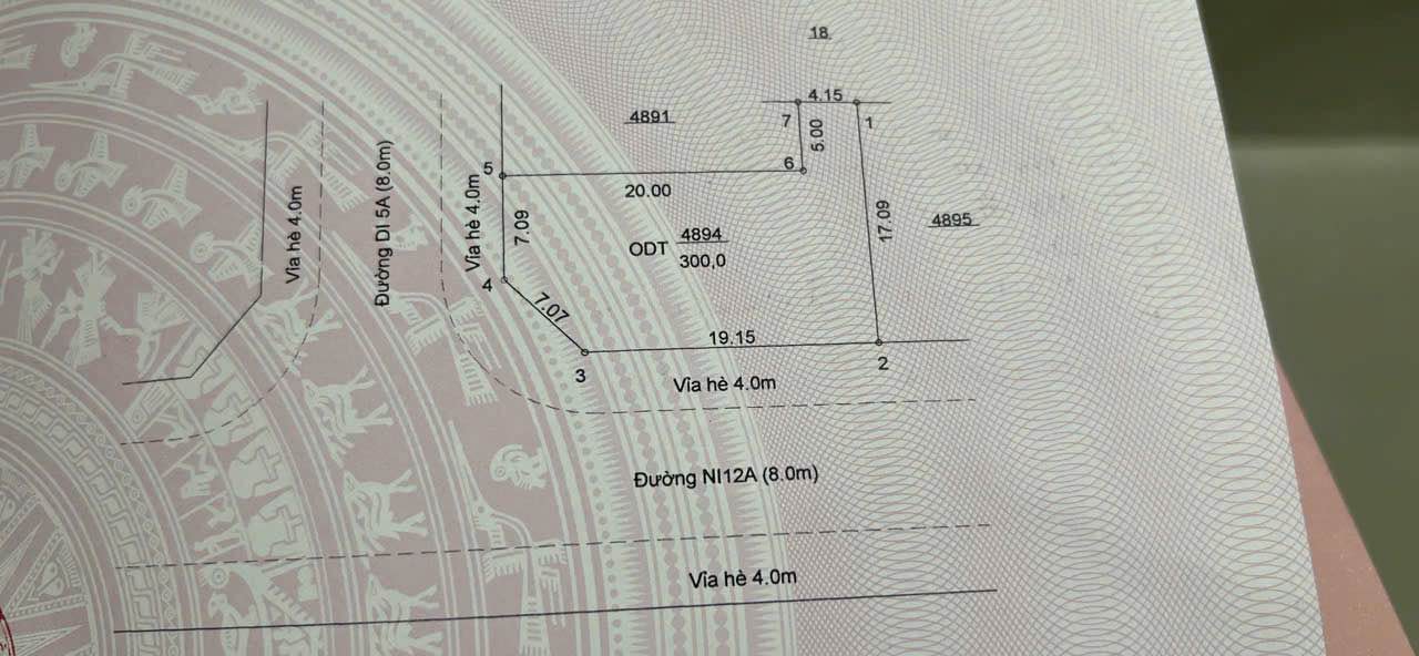 Đất nền Tân Uyên 300m² giá 4 tỷ - Sổ đỏ chính chủ, vị trí đắc địa!