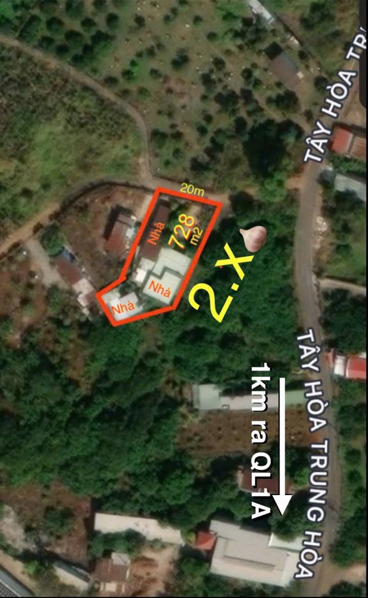 Nhà vườn đẹp tại xã Hưng Thịnh, Trảng Bom, 728m² giá 2 tỷ - Đầu tư lý tưởng!