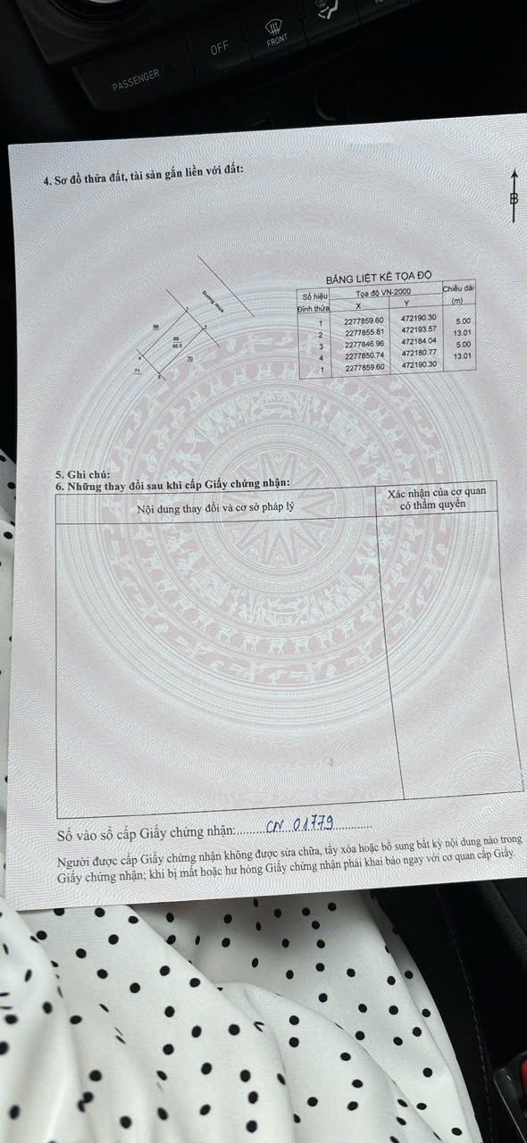 Đất nền 69m² tại đường Chùa Tiên, Ứng Hòa - Giá chỉ 700 triệu VND