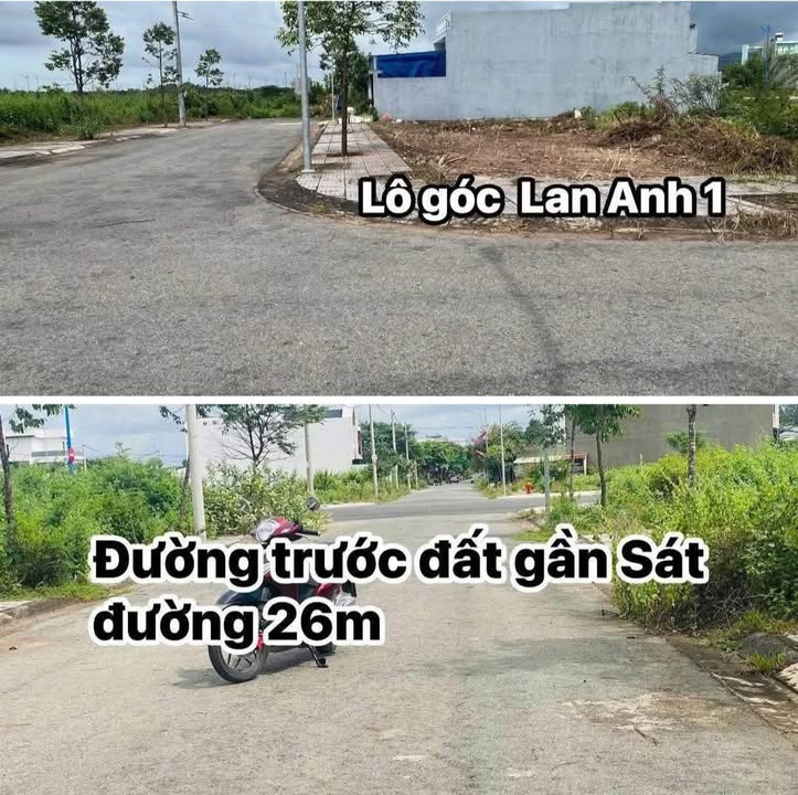 Đất nền lô góc 2 mặt tiền Lan Anh 1, 100m² giá chỉ 2.15 tỷ - Cơ hội đầu tư tuyệt vời!