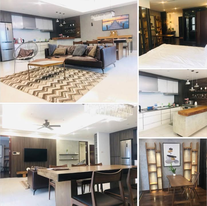 Căn hộ Hà Nội Aqua Central 120m² cho thuê - Full nội thất cao cấp, sẵn sàng vào ở!