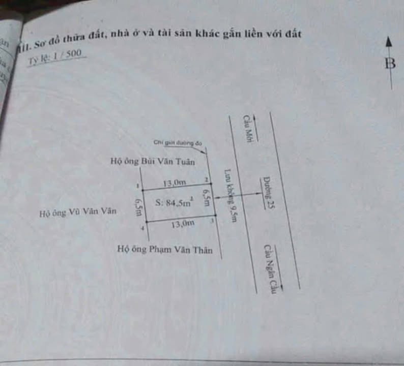 Nhà 3 tầng mặt đường 25 Tiên Lãng 84m² - Vị trí đắc địa, thuận lợi kinh doanh!