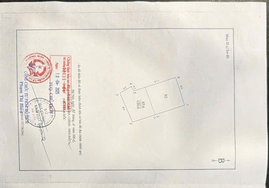 Đất nền 213 Giáp Nhất, Thanh Xuân 120m² giá 24 tỷ - Đầu tư xây toà đẳng cấp!