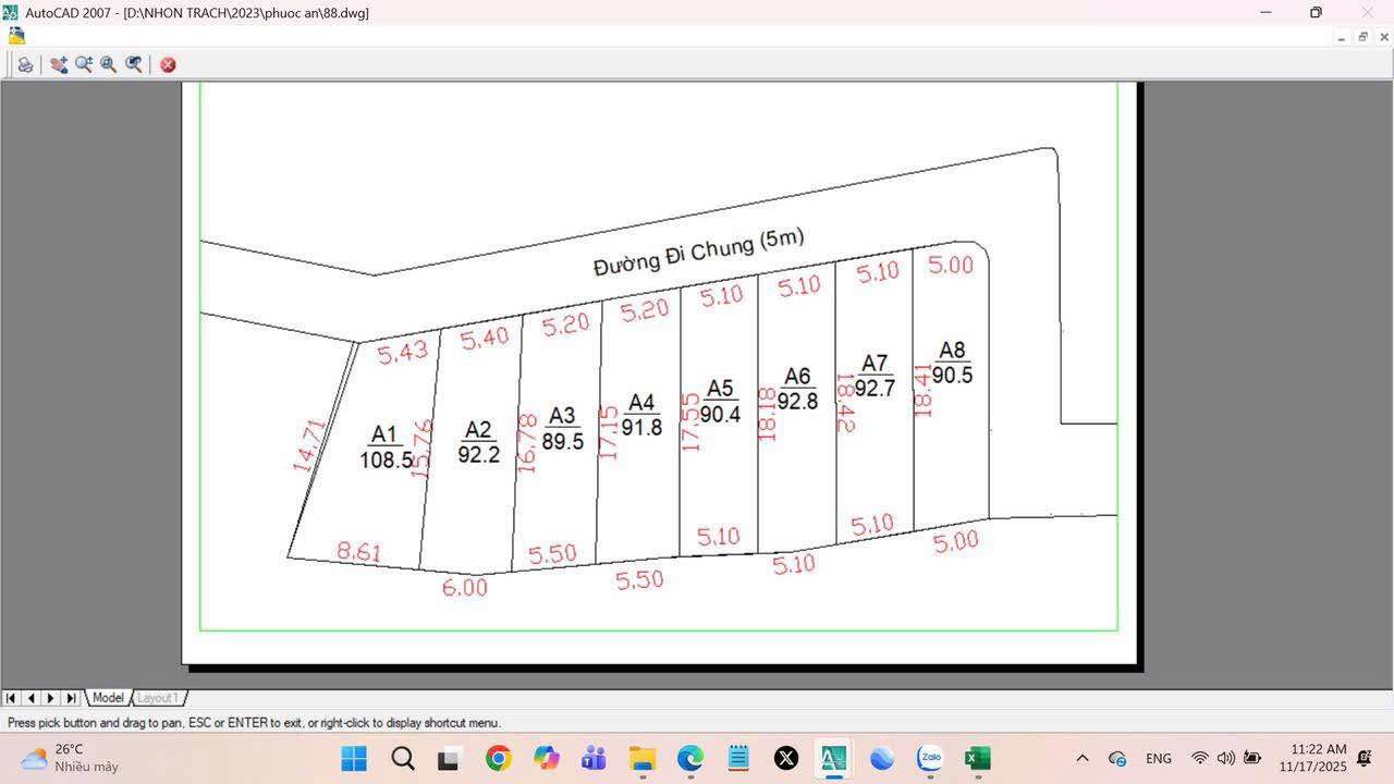 Đất nền Phước An Nhơn Trạch 90m² giá chỉ 250 triệu - Sổ hồng chính chủ