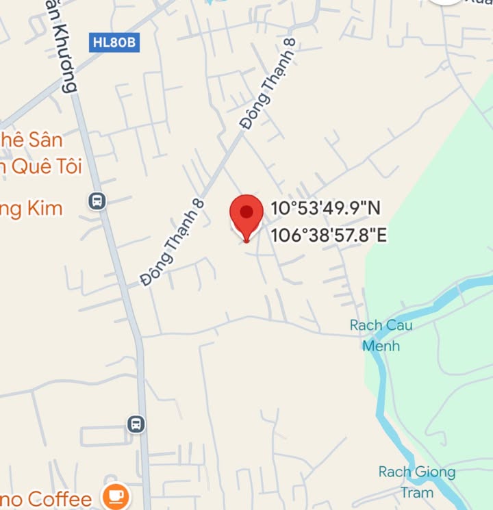 Đất 122.4m² tại Đông Thạnh, Hóc Môn giá 4.6 tỷ - Xây dựng tự do ngay!