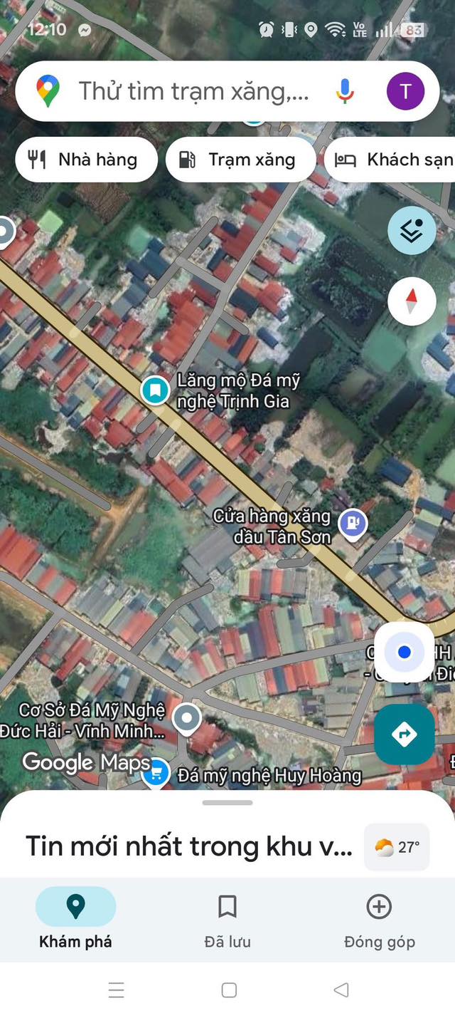 Đất nền Vĩnh Thịnh 200m² giá thỏa thuận - Đầu tư sinh lời tại làng nghề đá