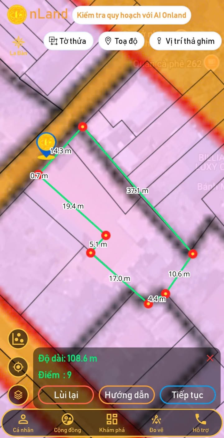 Nhà kinh doanh hẻm 262 Nguyễn Lương Bằng, Tân Lập, 475.2m² giá 6.7 tỷ - Gần sân bay!