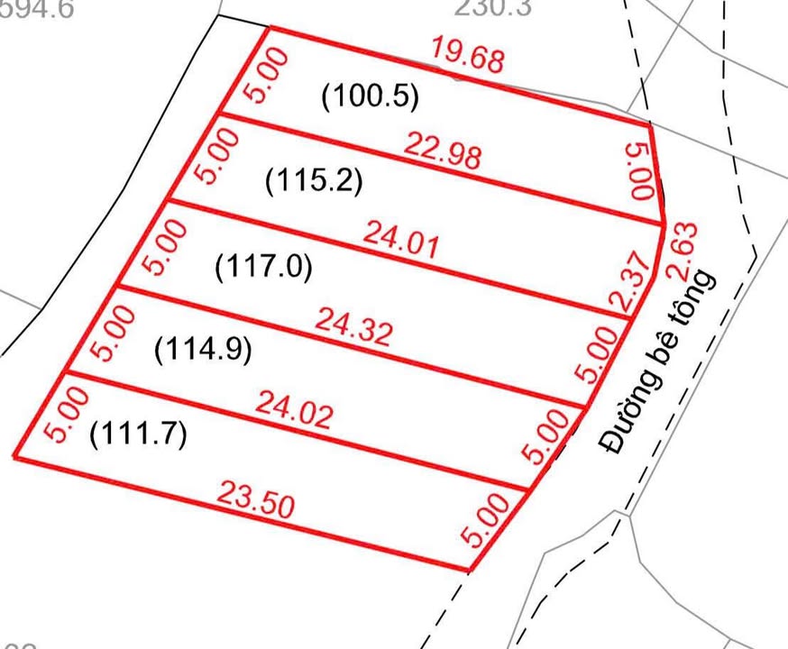 Đất thổ cư 100m² tại Hoài Đức, giá 500 triệu - Cơ hội đầu tư hấp dẫn!