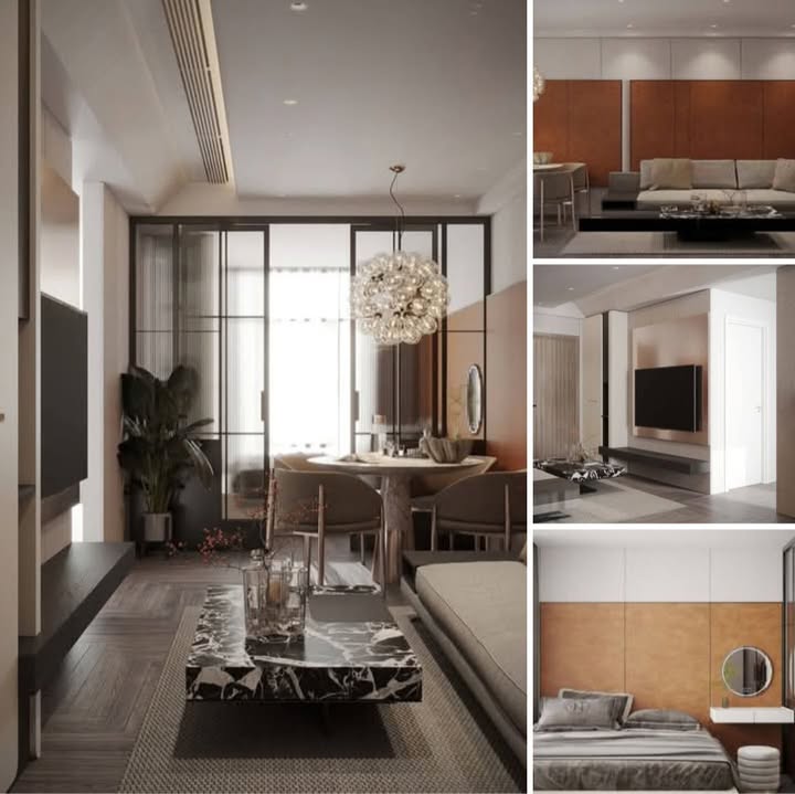 Căn hộ studio 33m² The Ninety Complex Đường Láng giá 15 triệu - Nhà mới vào ở ngay!