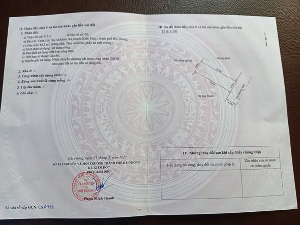 Đất mặt đường Đoàn Xá 82,3m² giá 2 tỷ - Tặng 17m lưu không