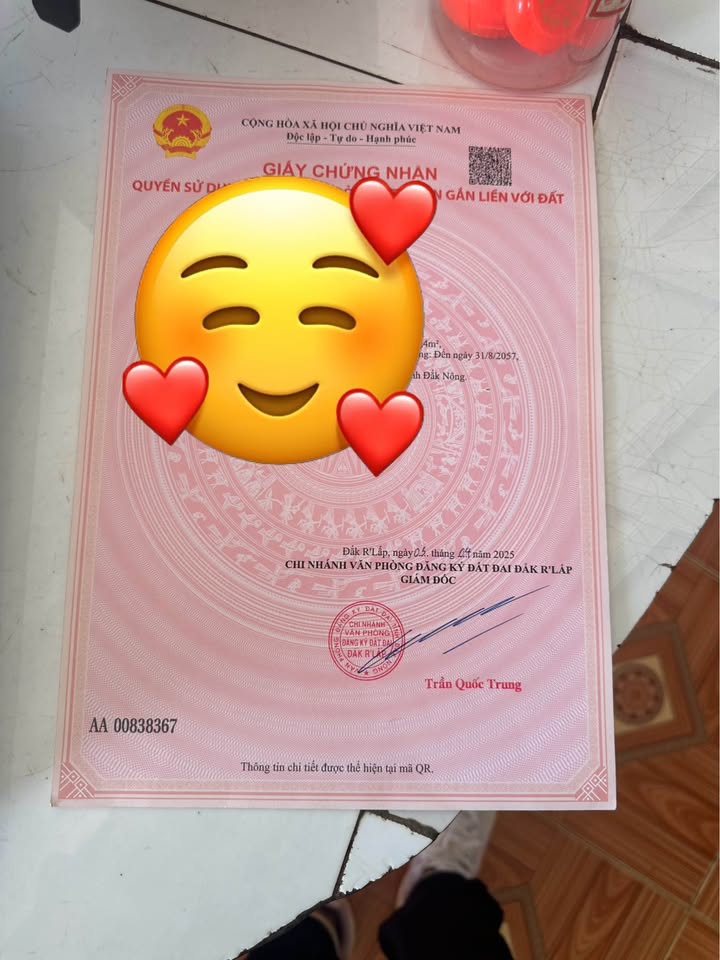 Đất thổ cư Kiến Thành Đắk Nông 240m² giá chỉ 290 triệu - Cơ hội đầu tư tuyệt vời!