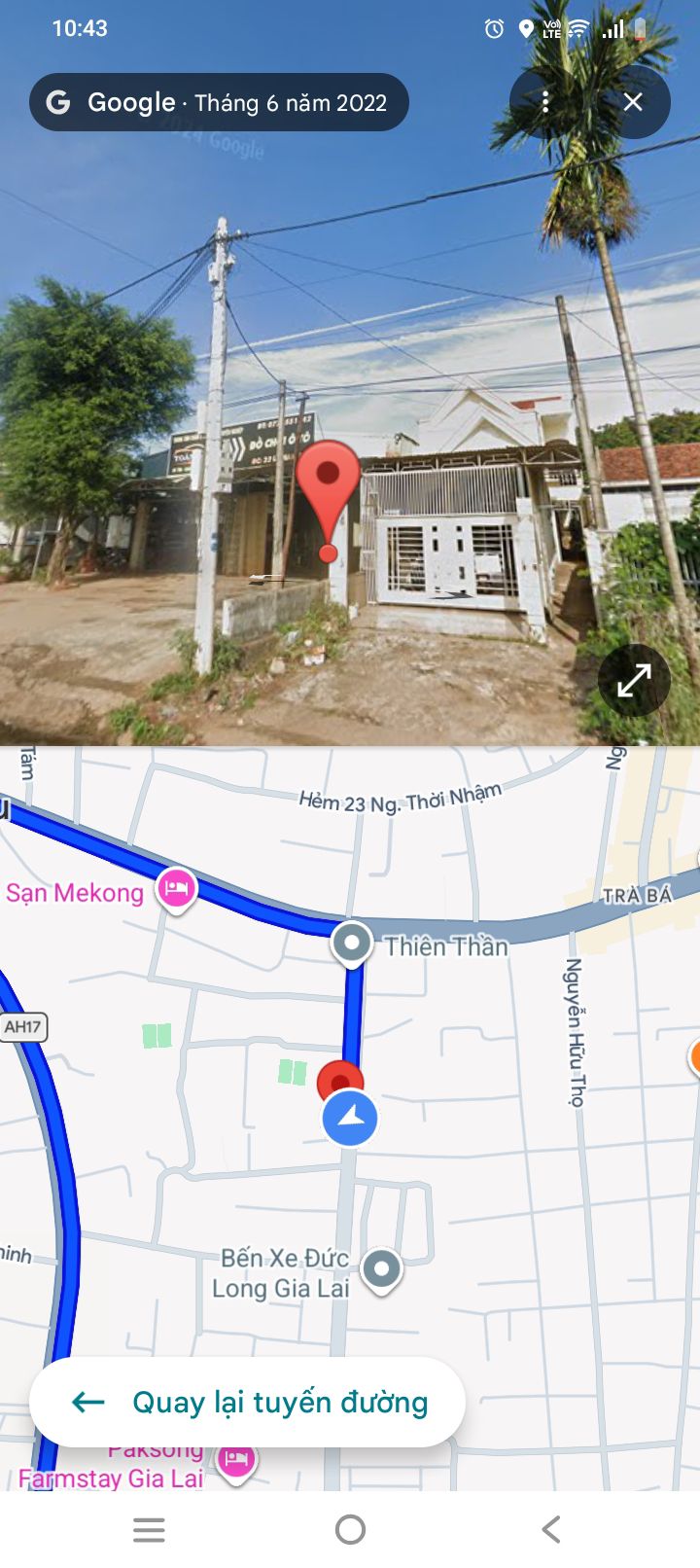 Cho thuê mặt bằng FrontHouse 43 Lý Nam Đế, Pleiku - 4.5 triệu/tháng - Gần bến xe Đức Long!